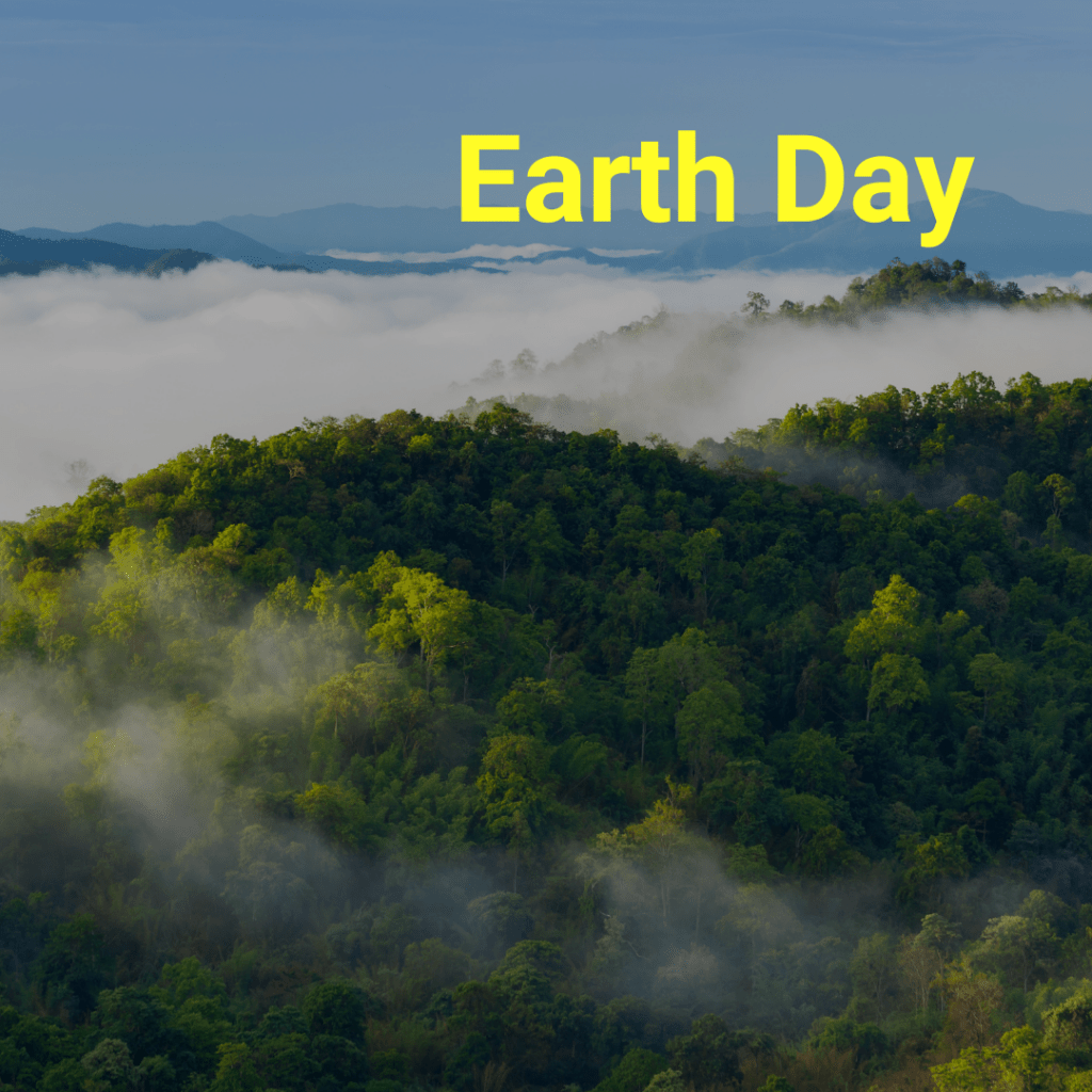 Earth Day 2023: A beautiful mountain scenery.  